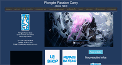 Desktop Screenshot of plongee-passion-carry.com
